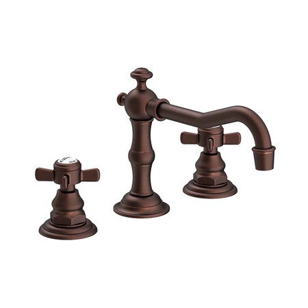 Newport Brass Widespread Lavatory Faucet in Oil Rubbed Bronze, Hand Relieved 1000/ORB